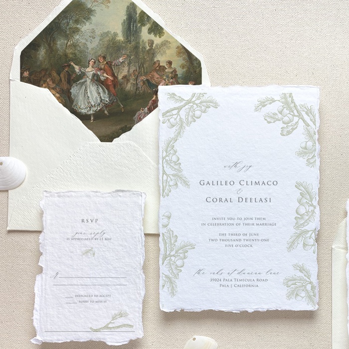 wedding invitation suite