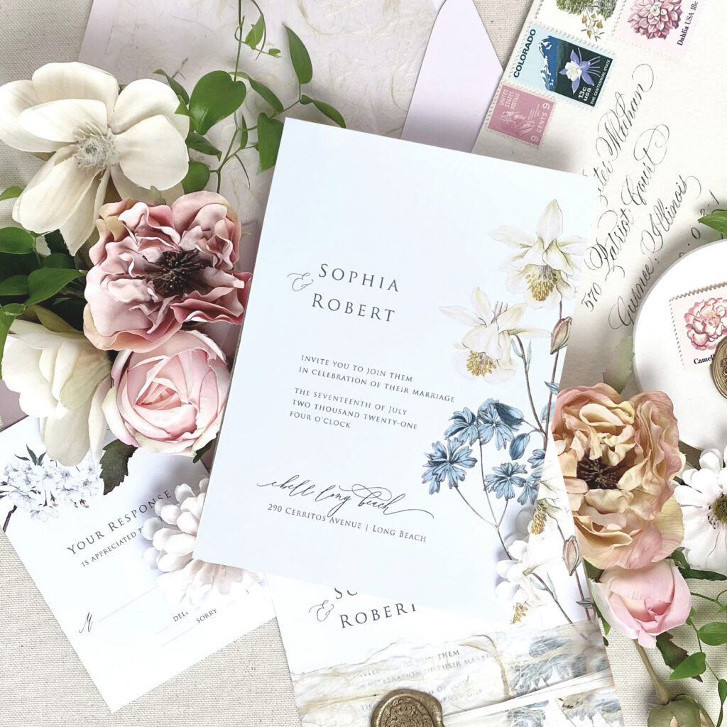 wedding invitation suite