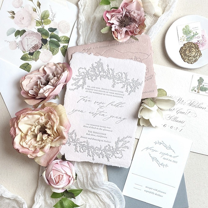 wedding invitation suite